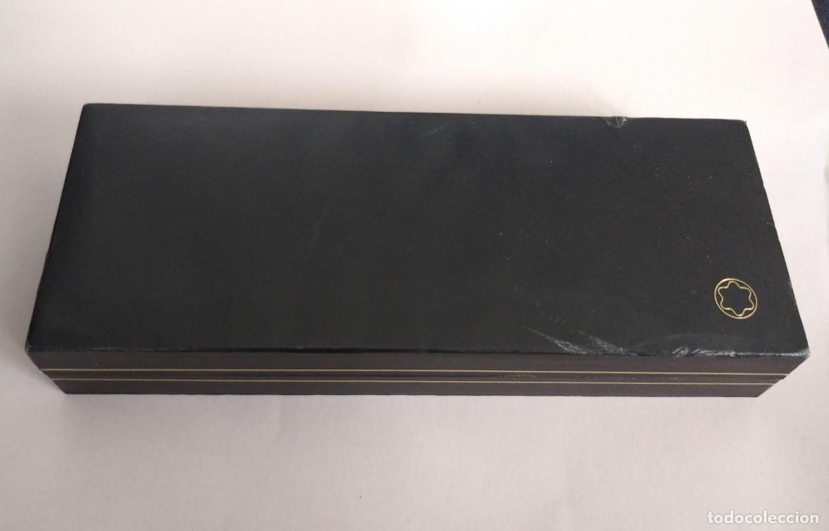 Plumas estilogr&aacute;ficas antiguas: Caja o estuche Mont Blanc. - Foto 1