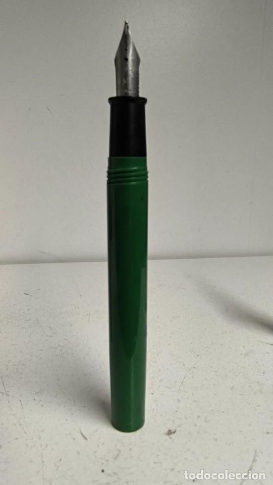 Plumas estilogr&aacute;ficas antiguas: Pluma Verde Estilogr&aacute;fica Sheaffer - Foto 3
