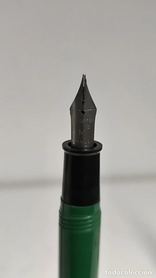 Plumas estilogr&aacute;ficas antiguas: Pluma Verde Estilogr&aacute;fica Sheaffer - Foto 4