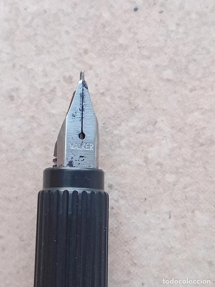 Plumas estilogr&aacute;ficas antiguas: pluma estilografica Walker-sin Carga De Tinta - Foto 4