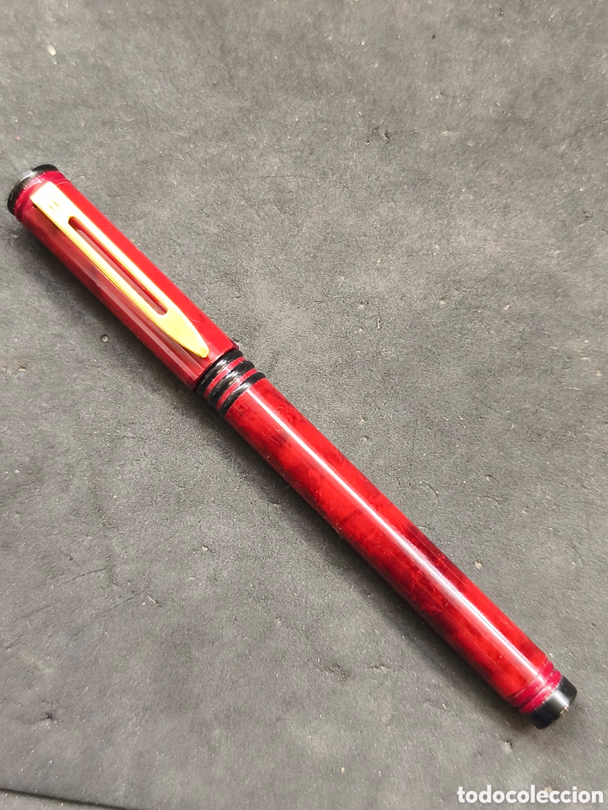 Plumas estilogr&aacute;ficas antiguas: Pluma Waterman plum&iacute;n M - Foto 1