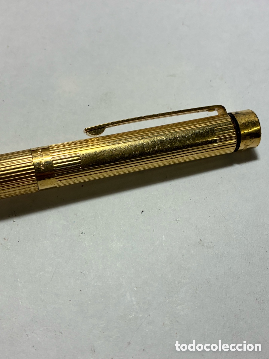 Plumas estilogr&aacute;ficas antiguas: ESTILOGR&Aacute;FICA SHEAFFER TARGA PLUMIN ORO 585 /PLUMA22 - Foto 2