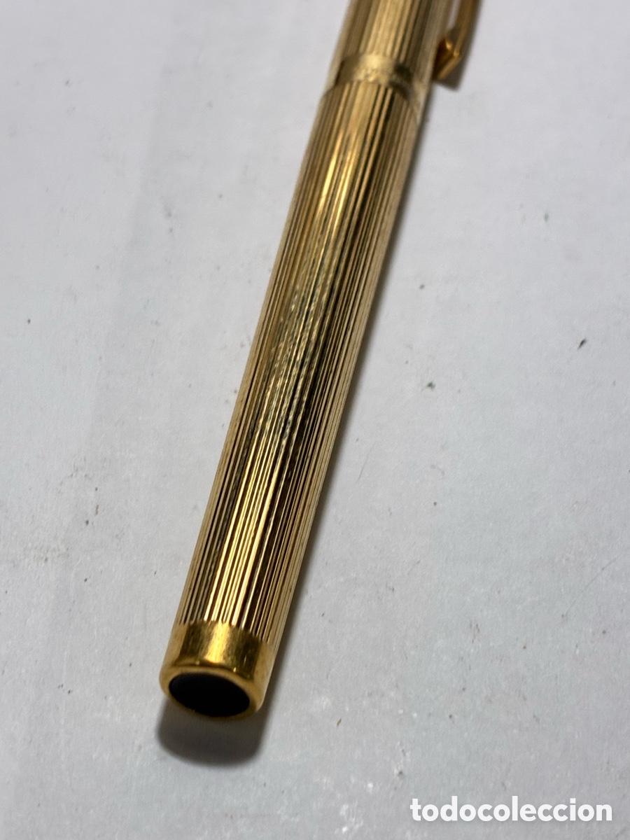 Plumas estilogr&aacute;ficas antiguas: ESTILOGR&Aacute;FICA SHEAFFER TARGA PLUMIN ORO 585 /PLUMA22 - Foto 7