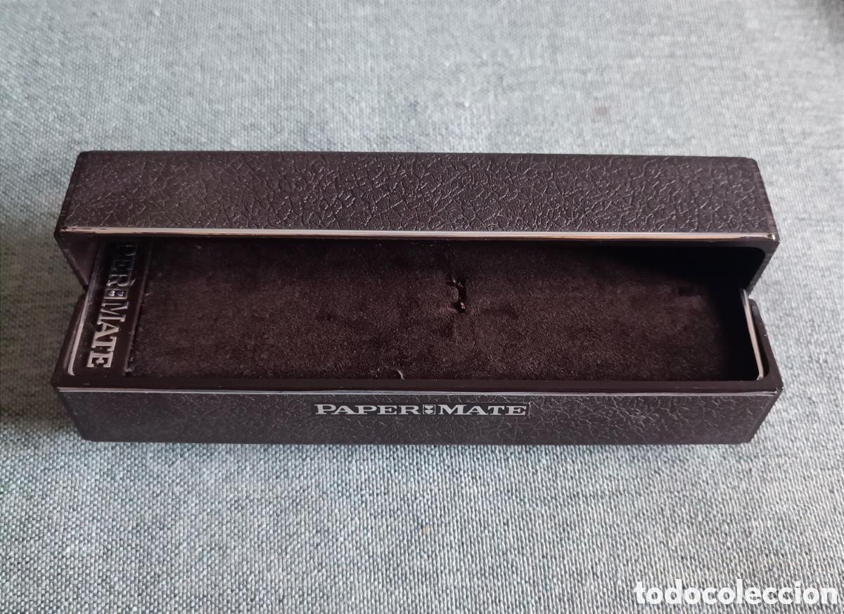 Plumas estilogr&aacute;ficas antiguas: CAJA PAPER MATE Boligrafo - Foto 4