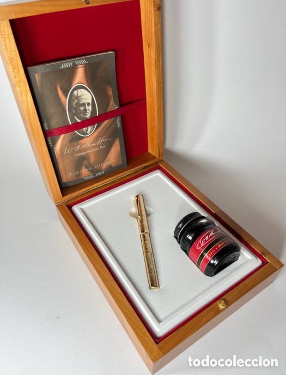 Plumas estilogr&aacute;ficas antiguas: Sheaffer commemorative limited edition - Foto 8