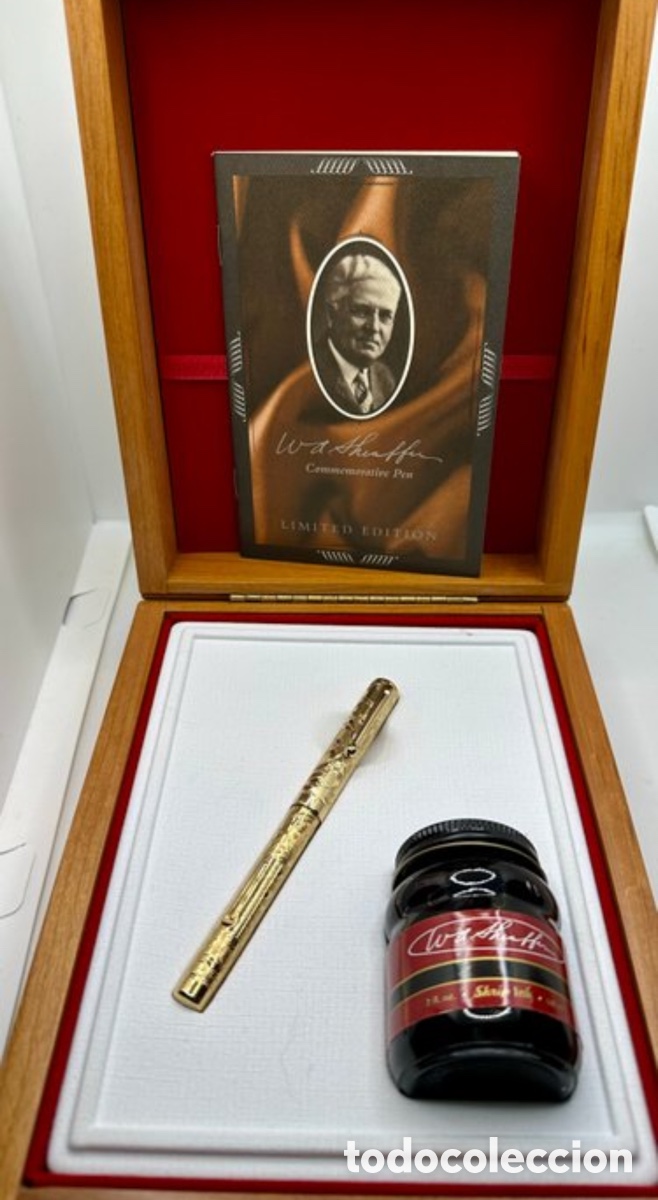 Plumas estilogr&aacute;ficas antiguas: Sheaffer commemorative limited edition - Foto 1