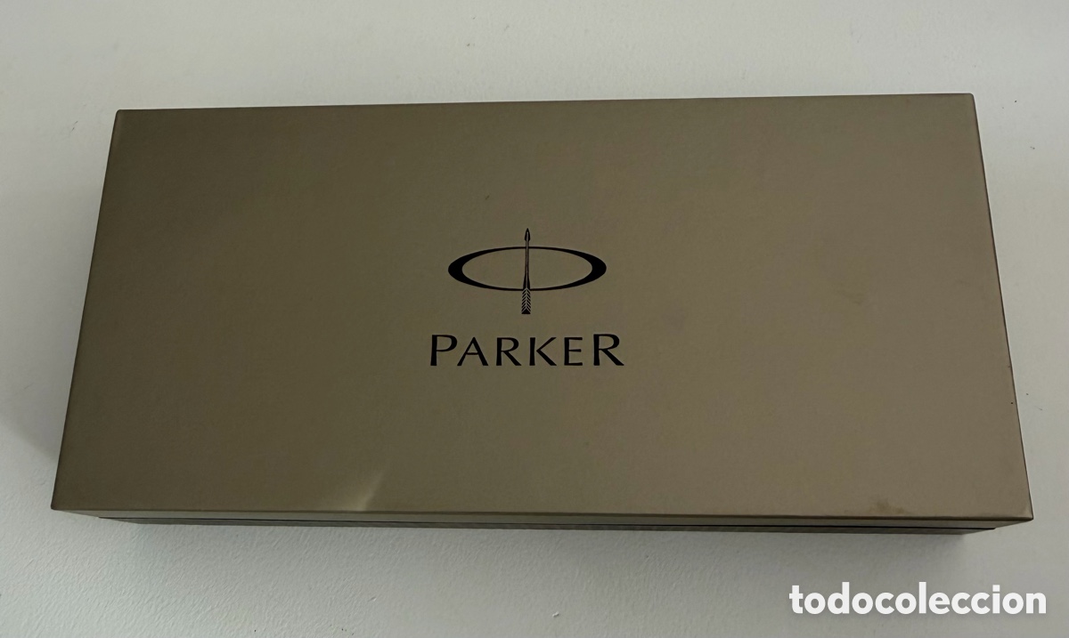 Plumas estilogr&aacute;ficas antiguas: Pluma Estilogr&aacute;fica Parker Plateada - Foto 5