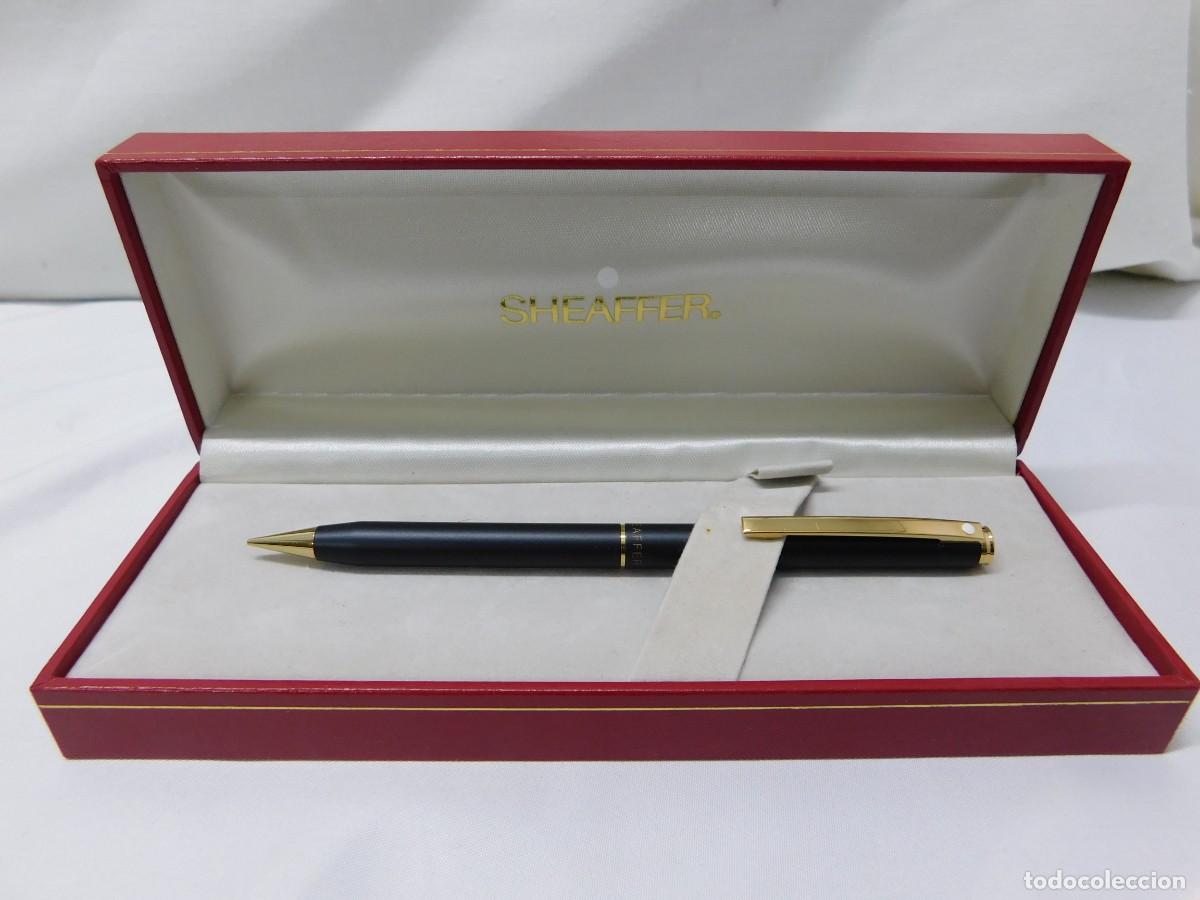 Plumas estilogr&aacute;ficas antiguas: PORTAMINAS SHEAFFER CON ESTUCHE - Foto 1