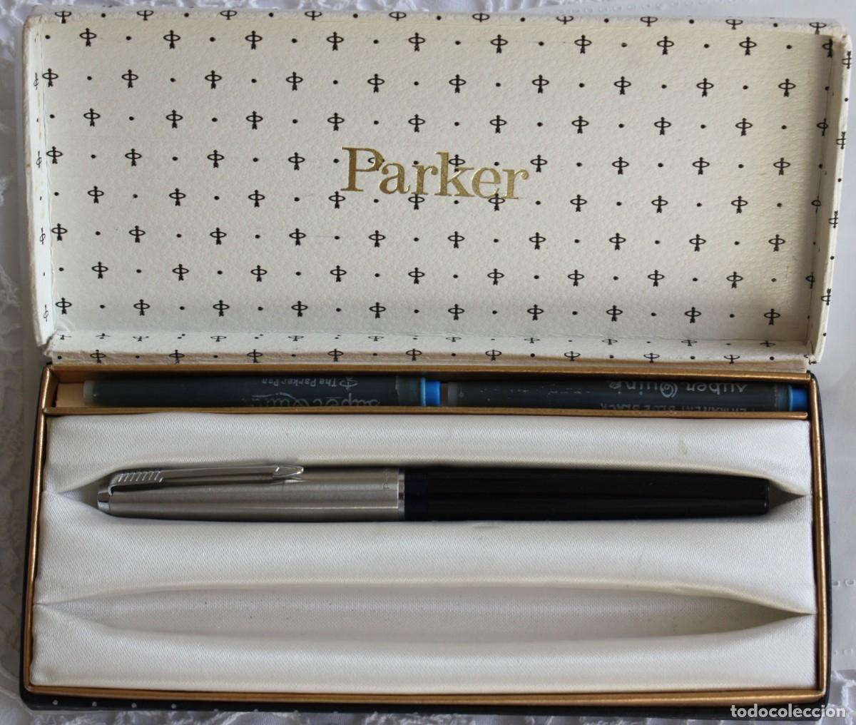 Plumas estilogr&aacute;ficas antiguas: PLUMA ESTILOGRAFICA PARKER - Foto 1