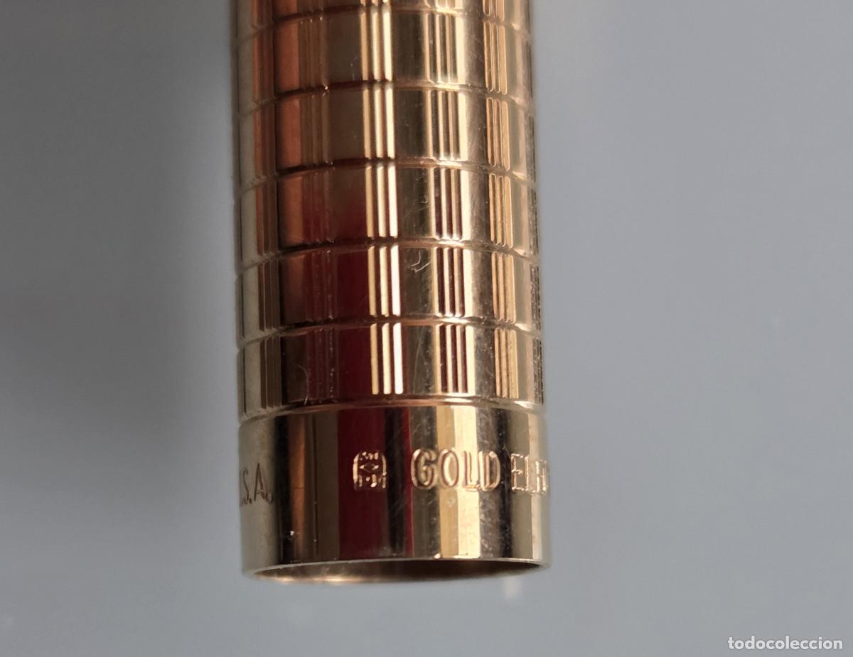 Plumas estilogr&aacute;ficas antiguas: Pluma Sheaffer 585 14K - Foto 6
