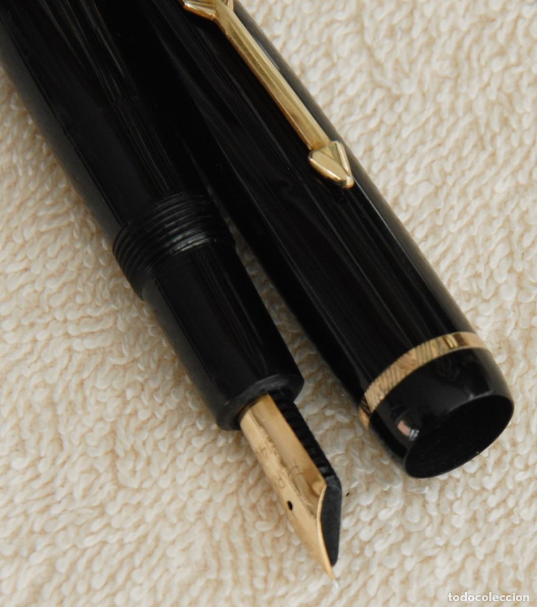 Plumas estilogr&aacute;ficas antiguas: PARKER PEN STUDENT M.I.D 8 - Foto 4