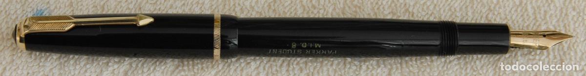 Plumas estilogr&aacute;ficas antiguas: PARKER PEN STUDENT M.I.D 8 - Foto 7