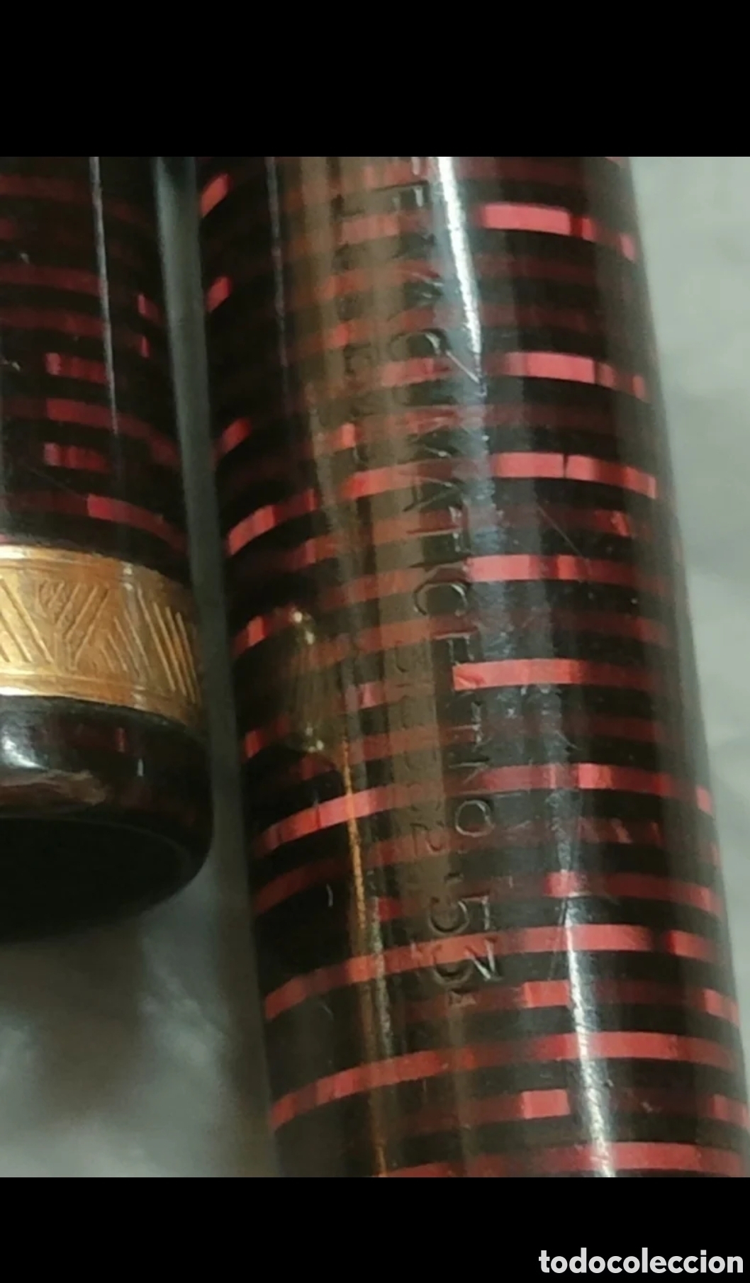 Plumas estilogr&aacute;ficas antiguas: Pluma estilogr&aacute;fica Parker Vacumatic - Foto 5