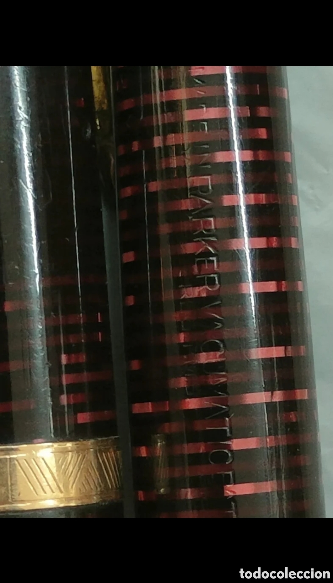 Plumas estilogr&aacute;ficas antiguas: Pluma estilogr&aacute;fica Parker Vacumatic - Foto 6