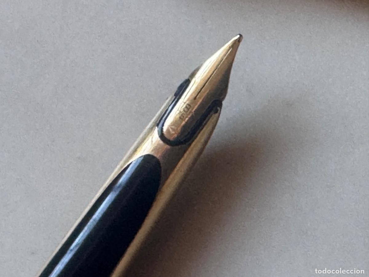 Plumas estilogr&aacute;ficas antiguas: Estilogr&aacute;fica waterman cf 1500 - Foto 4