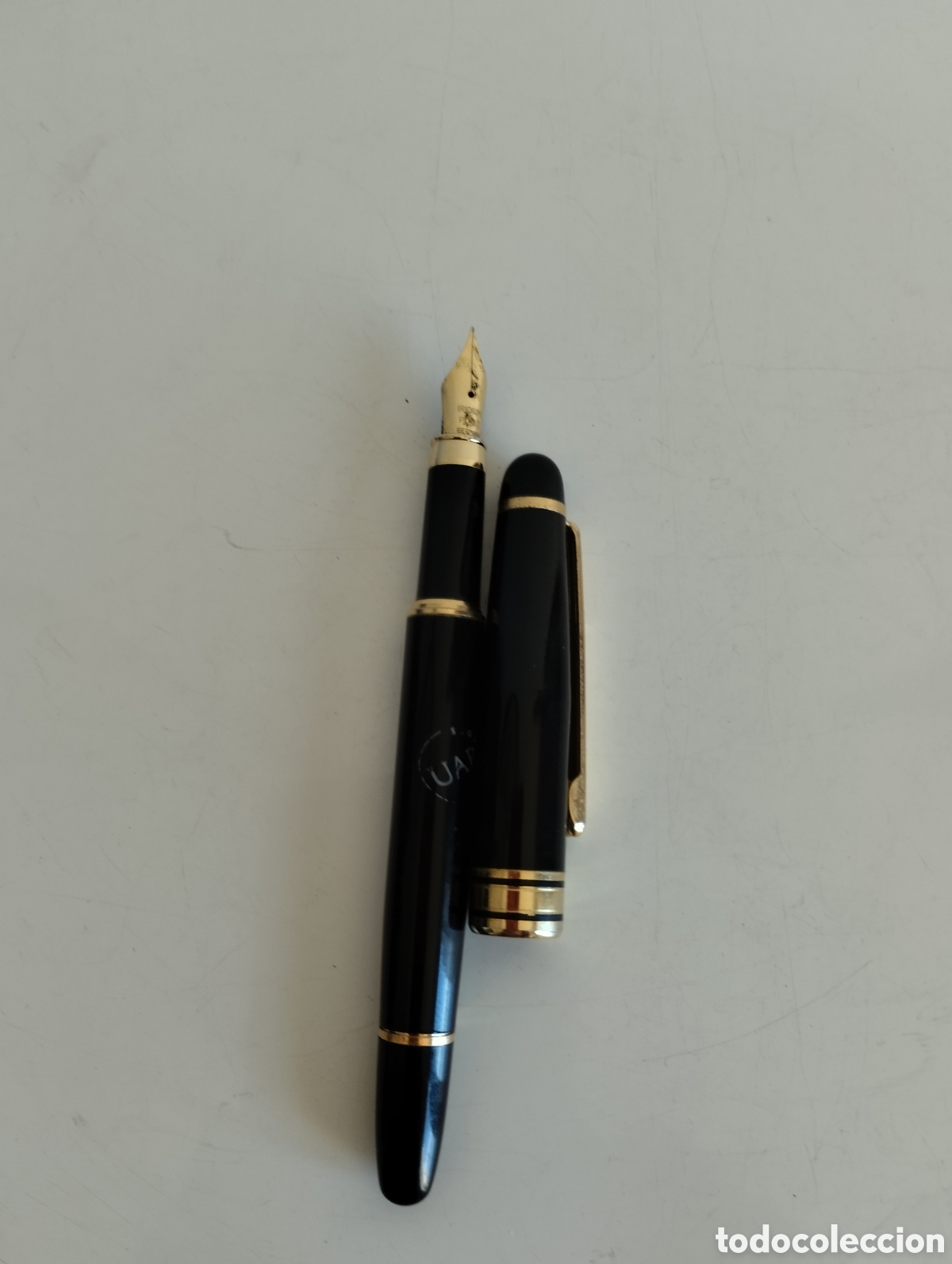Plumas estilogr&aacute;ficas antiguas: Pluma Inoxcrom con estuche. - Foto 4