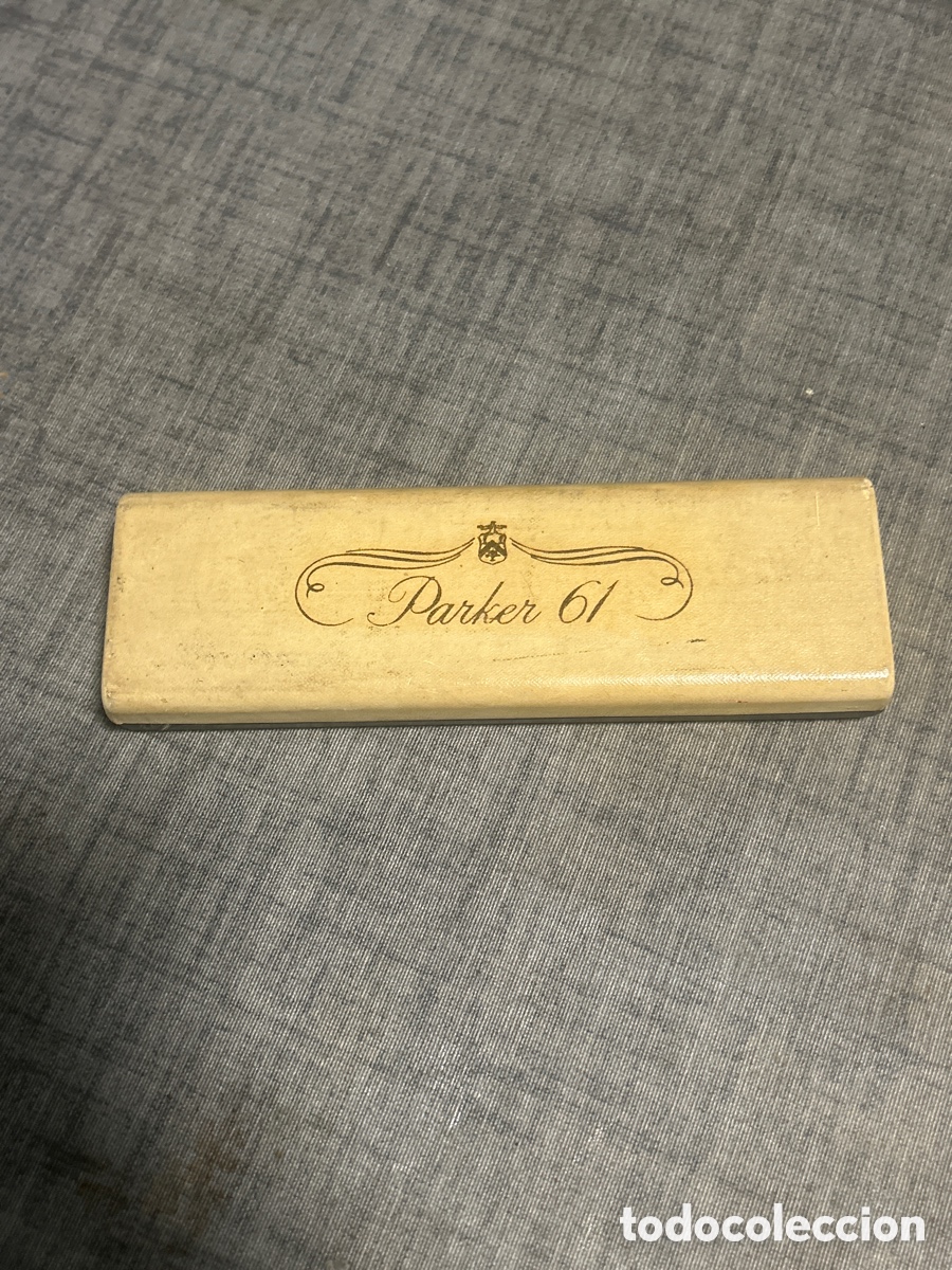 Plumas estilogr&aacute;ficas antiguas: Bol&iacute;grafos Parker 61 de oro - Foto 2