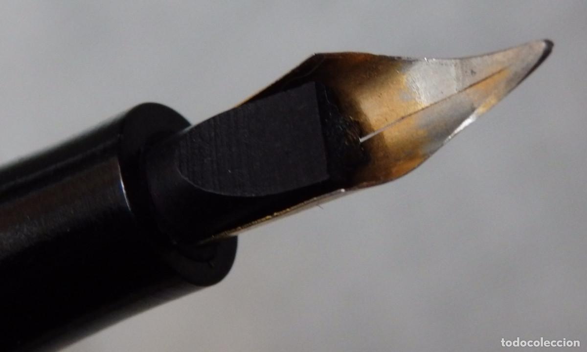 Plumas estilogr&aacute;ficas antiguas: PLUMA ESTILOGRAFICA BAQUELITA CON DEFECTOS - Foto 4
