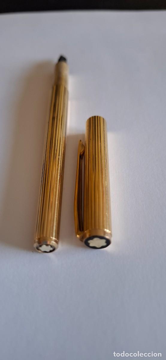 Plumas estilogr&aacute;ficas antiguas: Pluma estilogr&aacute;fica Montblanc - Foto 2