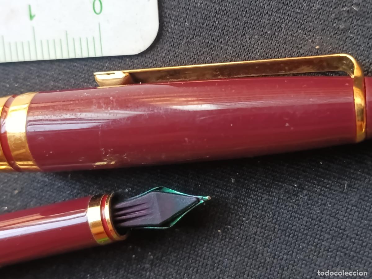 Plumas estilogr&aacute;ficas antiguas: Pluma granate Fabio Fencci - Foto 4