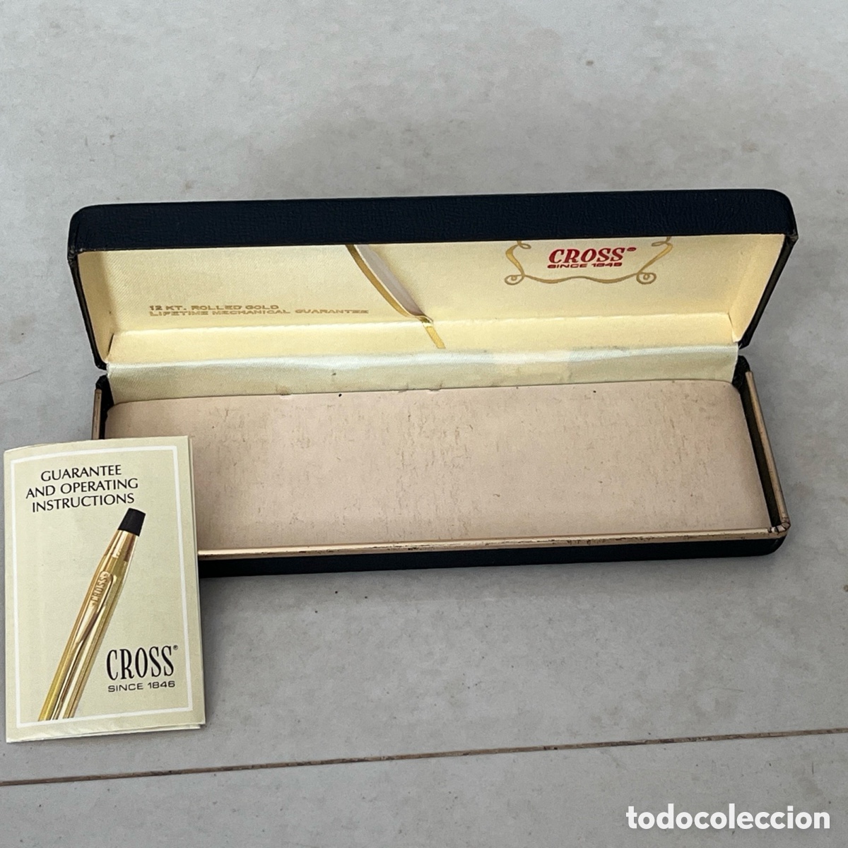 Plumas estilogr&aacute;ficas antiguas: Caixa para caneta Cross - Foto 2