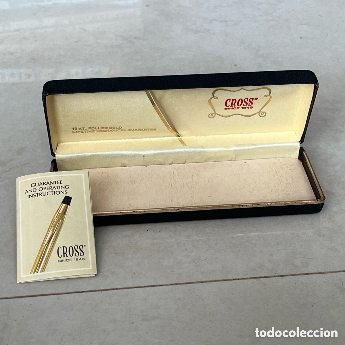Plumas estilogr&aacute;ficas antiguas: Caixa para caneta Cross - Foto 1