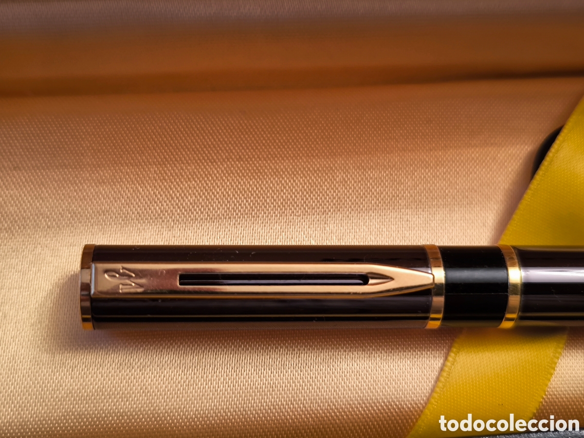 Plumas estilogr&aacute;ficas antiguas: PLUMA WATERMAN SIN USAR PARIS - Foto 3
