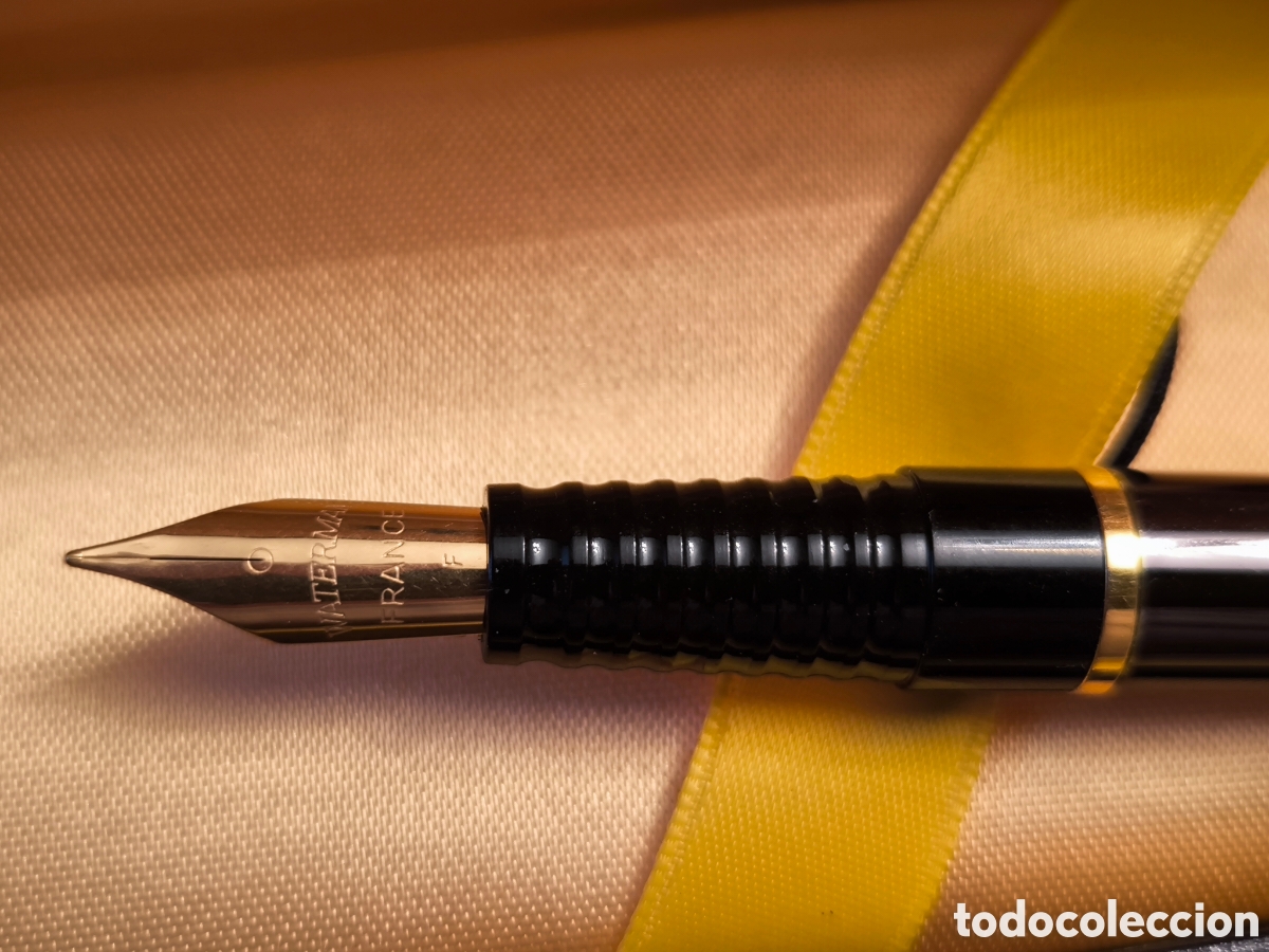Plumas estilogr&aacute;ficas antiguas: PLUMA WATERMAN SIN USAR PARIS - Foto 4