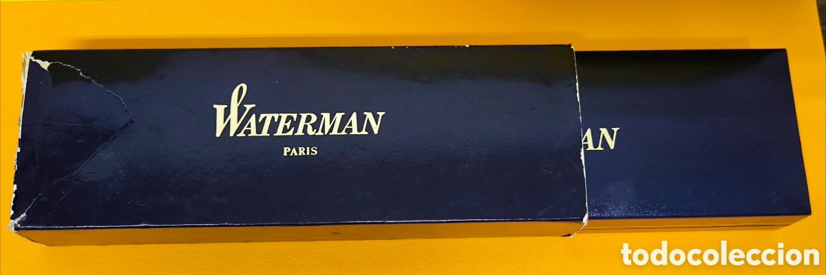 Plumas estilogr&aacute;ficas antiguas: PLUMA WATERMAN SIN USAR PARIS - Foto 10