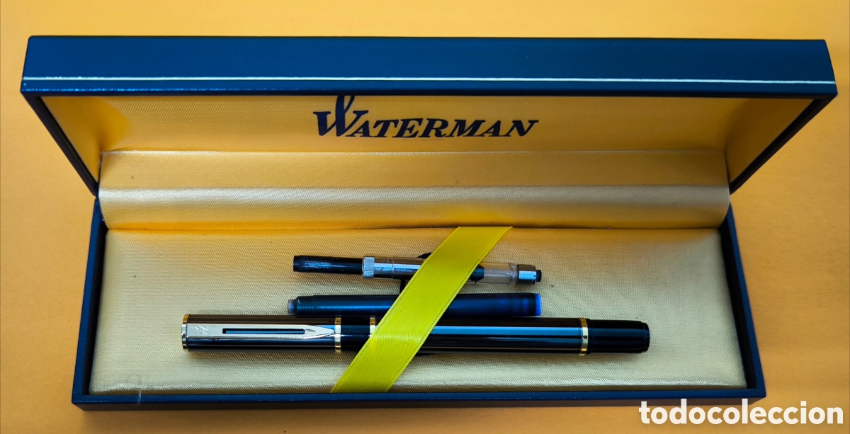 Plumas estilogr&aacute;ficas antiguas: PLUMA WATERMAN SIN USAR PARIS - Foto 1
