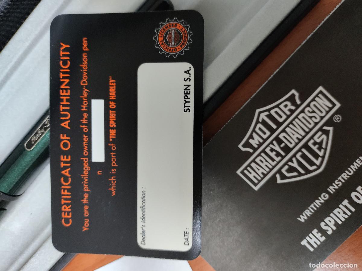 Plumas estilogr&aacute;ficas antiguas: PLUMA ESTILOGRAFICA HARLEY DAVIDSON - Foto 5