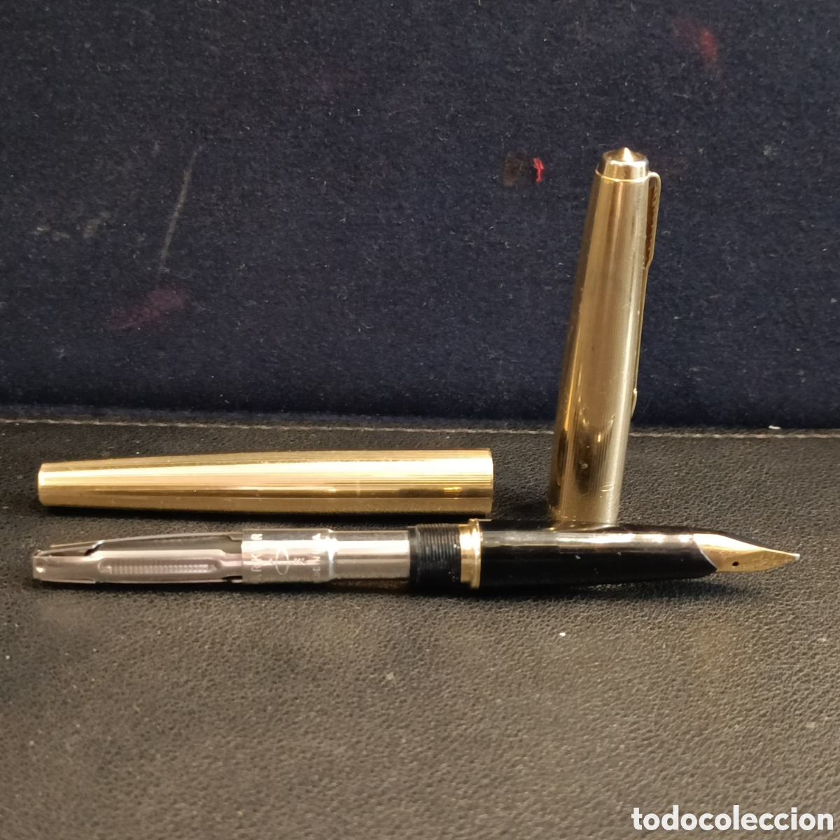 Plumas estilogr&aacute;ficas antiguas: Parker 65, made in England. - Foto 10