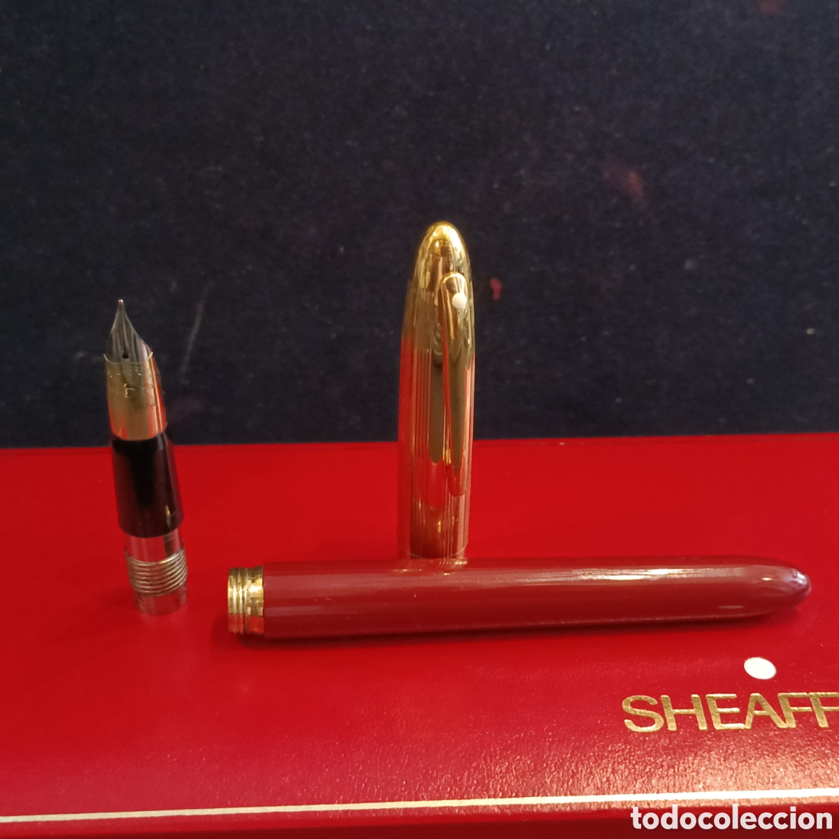 Plumas estilogr&aacute;ficas antiguas: Pluma SHEAFFER TOUCHDOWN. - Foto 5