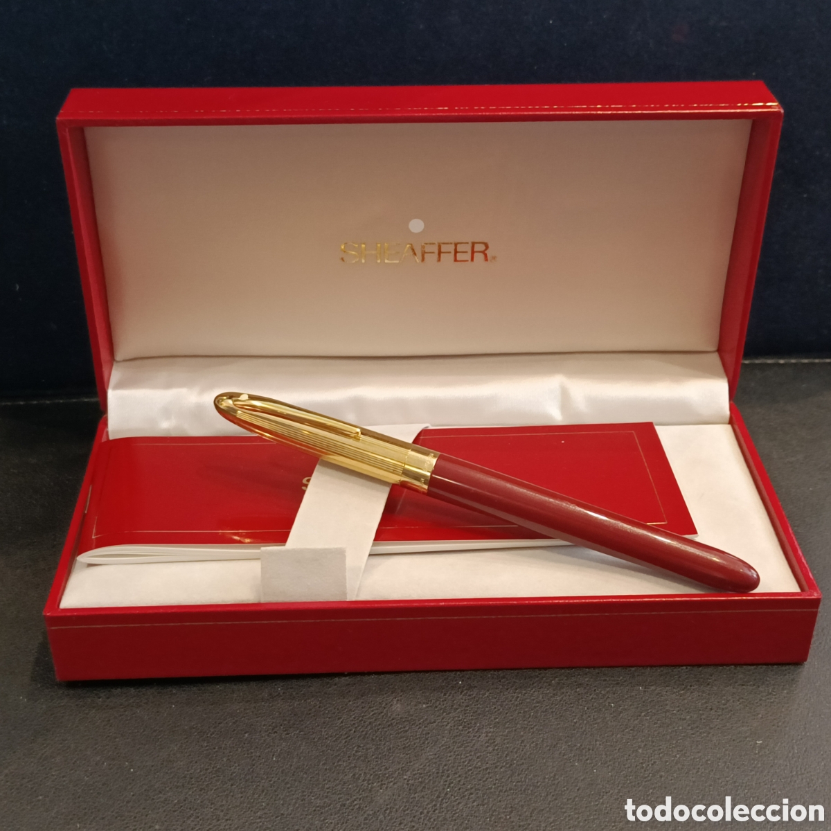Plumas estilogr&aacute;ficas antiguas: Pluma SHEAFFER TOUCHDOWN. - Foto 1