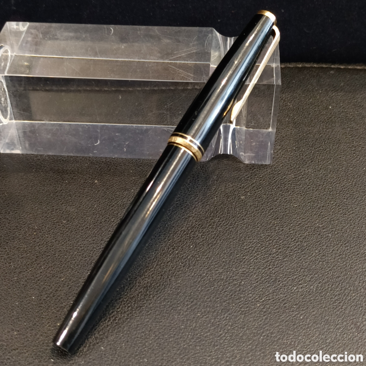 Plumas estilogr&aacute;ficas antiguas: Pluma Montblanc, modelo 221. - Foto 2