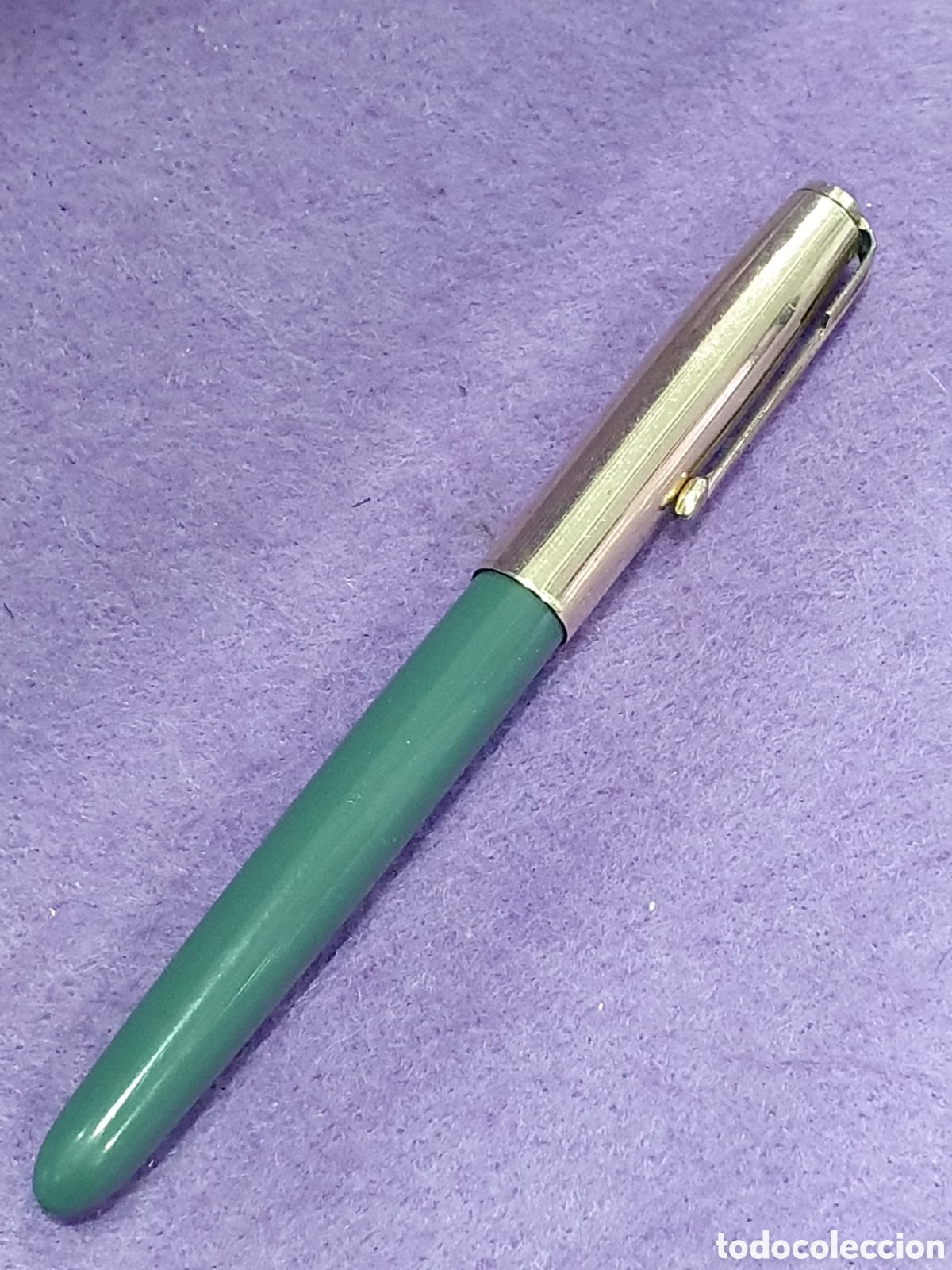 Plumas estilogr&aacute;ficas antiguas: Estilografica Parker 51. (L128)