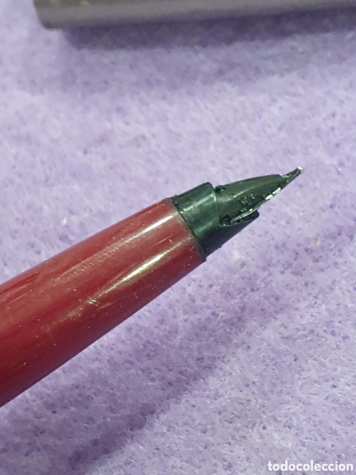 Plumas estilogr&aacute;ficas antiguas: Pluma Parker 45 Burdeos. (L57) - Foto 3