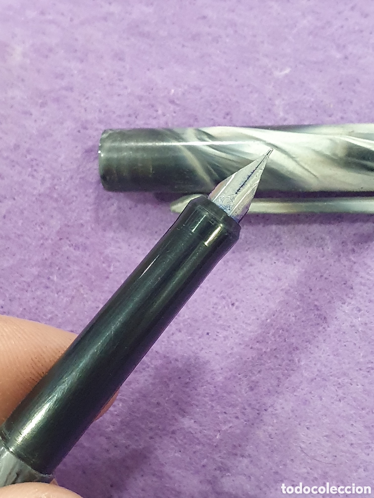 Plumas estilogr&aacute;ficas antiguas: Pluma vintage Stypen. (L57) - Foto 3
