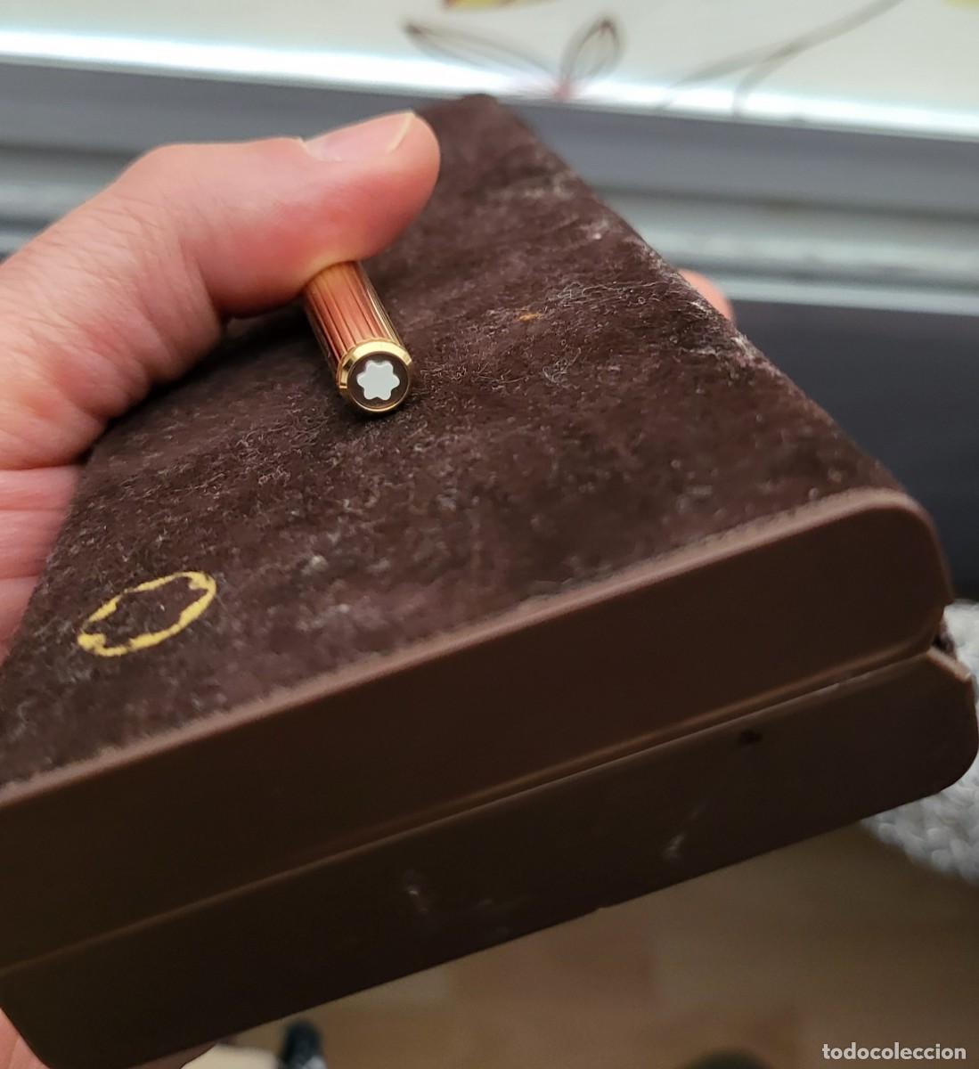 Plumas estilogr&aacute;ficas antiguas: nos MONTBLANC oro 585 mm - Foto 3