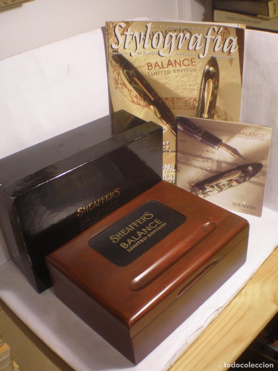 Plumas estilogr&aacute;ficas antiguas: Pluma Sheaffer Balance Limited Edition 1997 - Foto 5