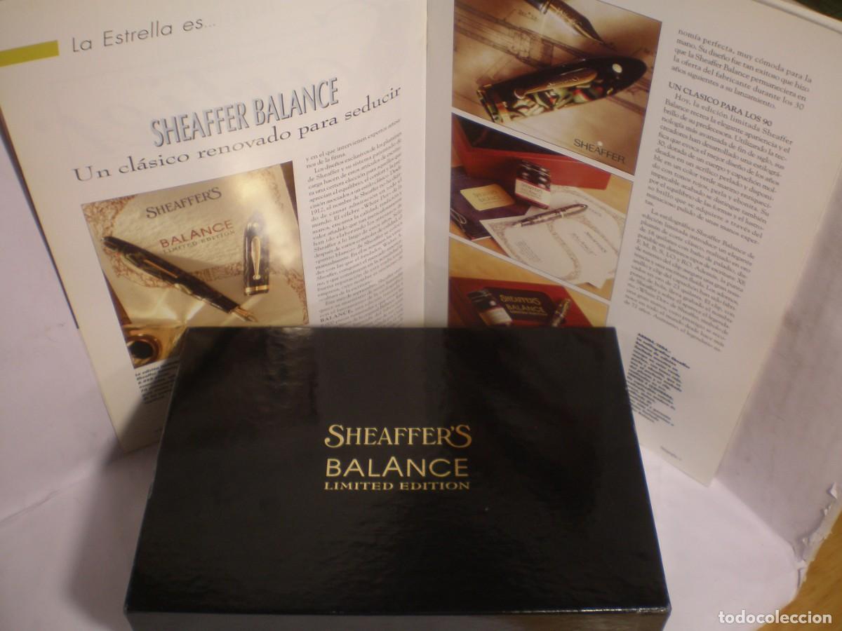 Plumas estilogr&aacute;ficas antiguas: Pluma Sheaffer Balance Limited Edition 1997 - Foto 18