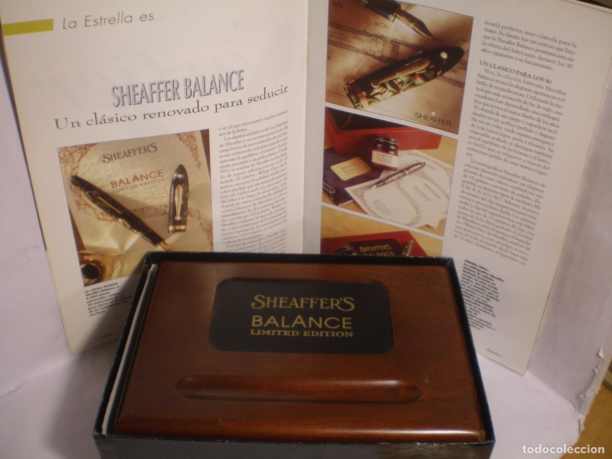 Plumas estilogr&aacute;ficas antiguas: Pluma Sheaffer Balance Limited Edition 1997 - Foto 19
