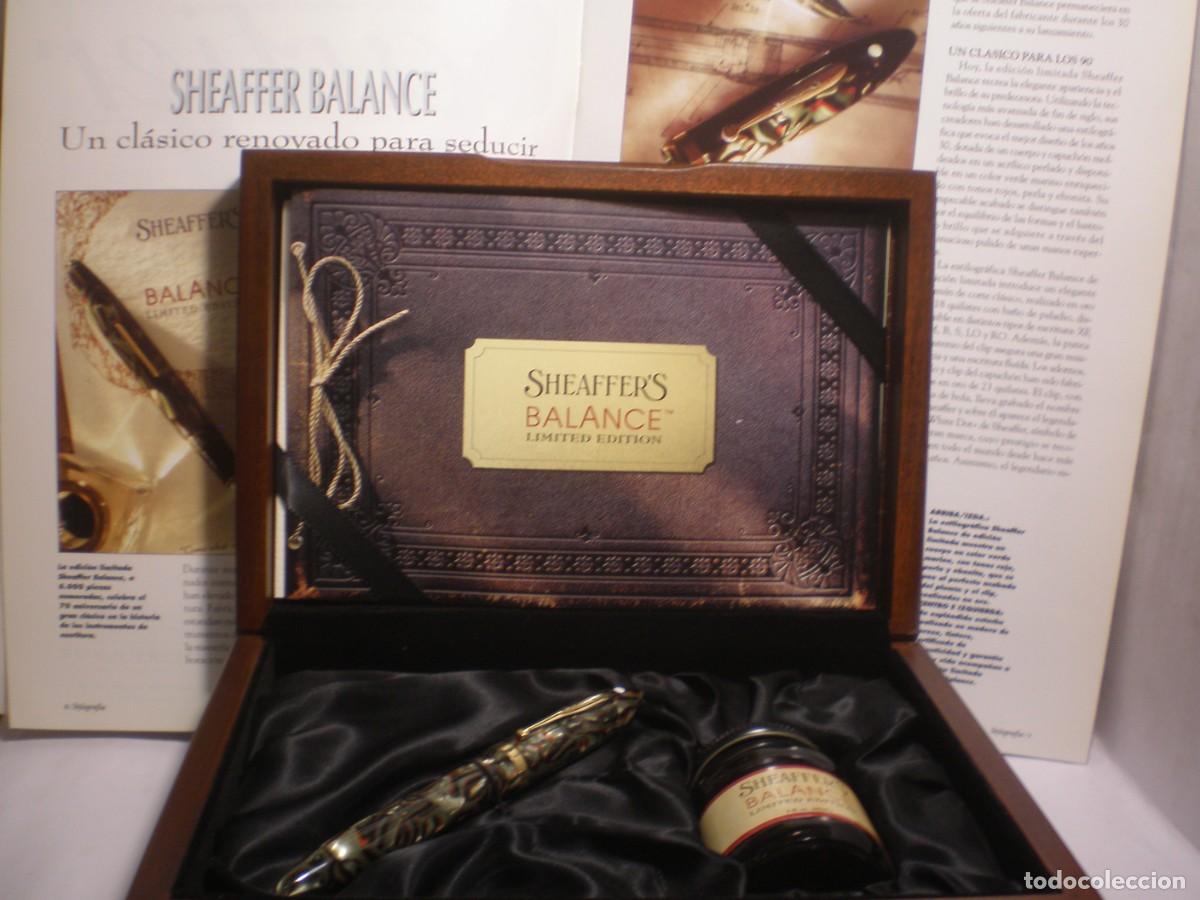 Plumas estilogr&aacute;ficas antiguas: Pluma Sheaffer Balance Limited Edition 1997 - Foto 20