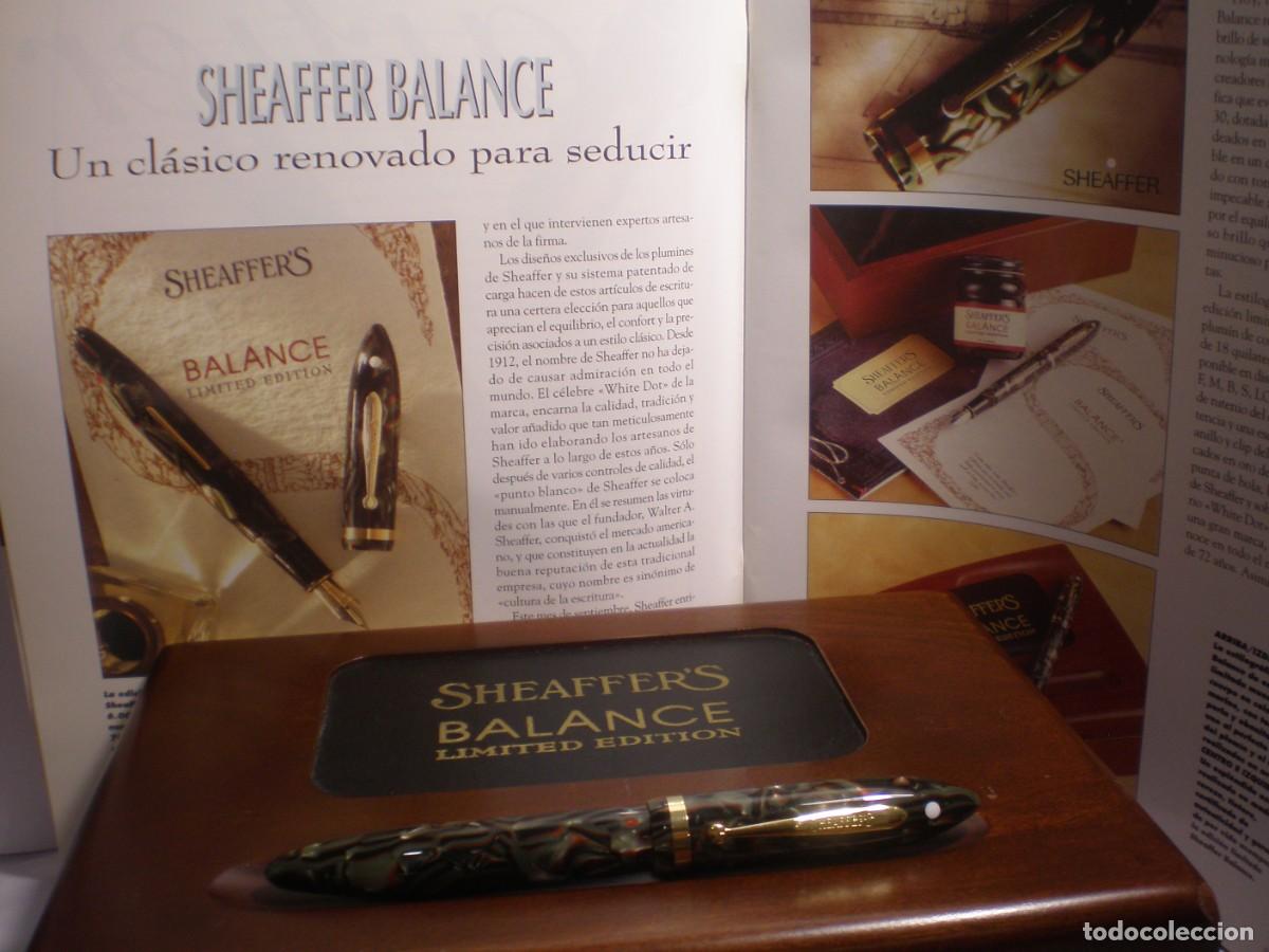 Plumas estilogr&aacute;ficas antiguas: Pluma Sheaffer Balance Limited Edition 1997 - Foto 21