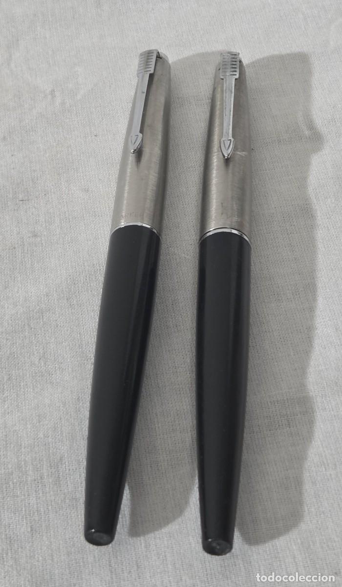 Plumas estilogr&aacute;ficas antiguas: 2 plumas estilograficas Parker - Foto 2