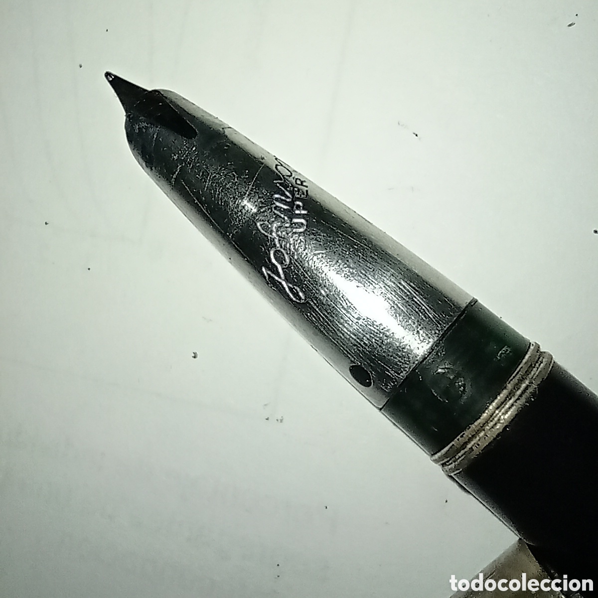 Plumas estilogr&aacute;ficas antiguas: ESTILOGRAFICA JOHNSON SUPER - Foto 2