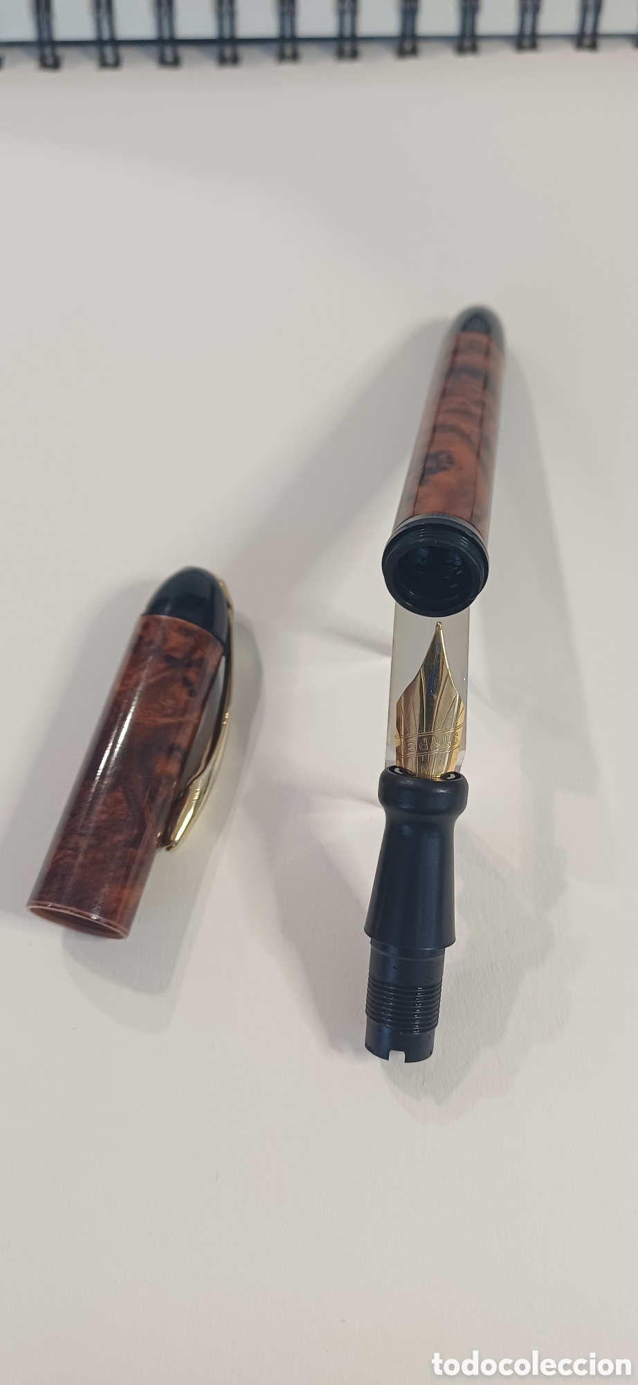 Plumas estilogr&aacute;ficas antiguas: Pluma estilografica STYPEN. - Foto 5