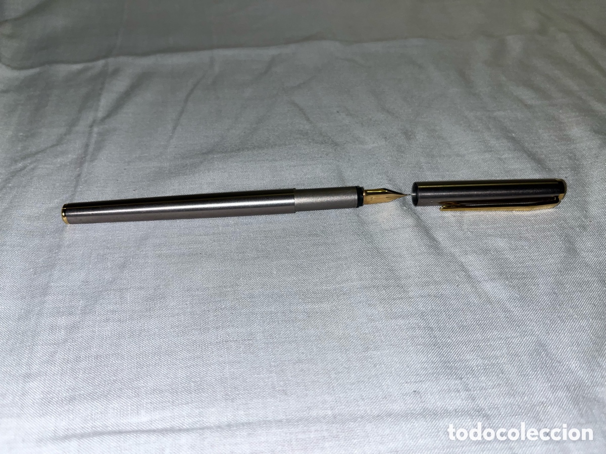 Plumas estilogr&aacute;ficas antiguas: Pluma Montblanc sin estuche - Foto 3