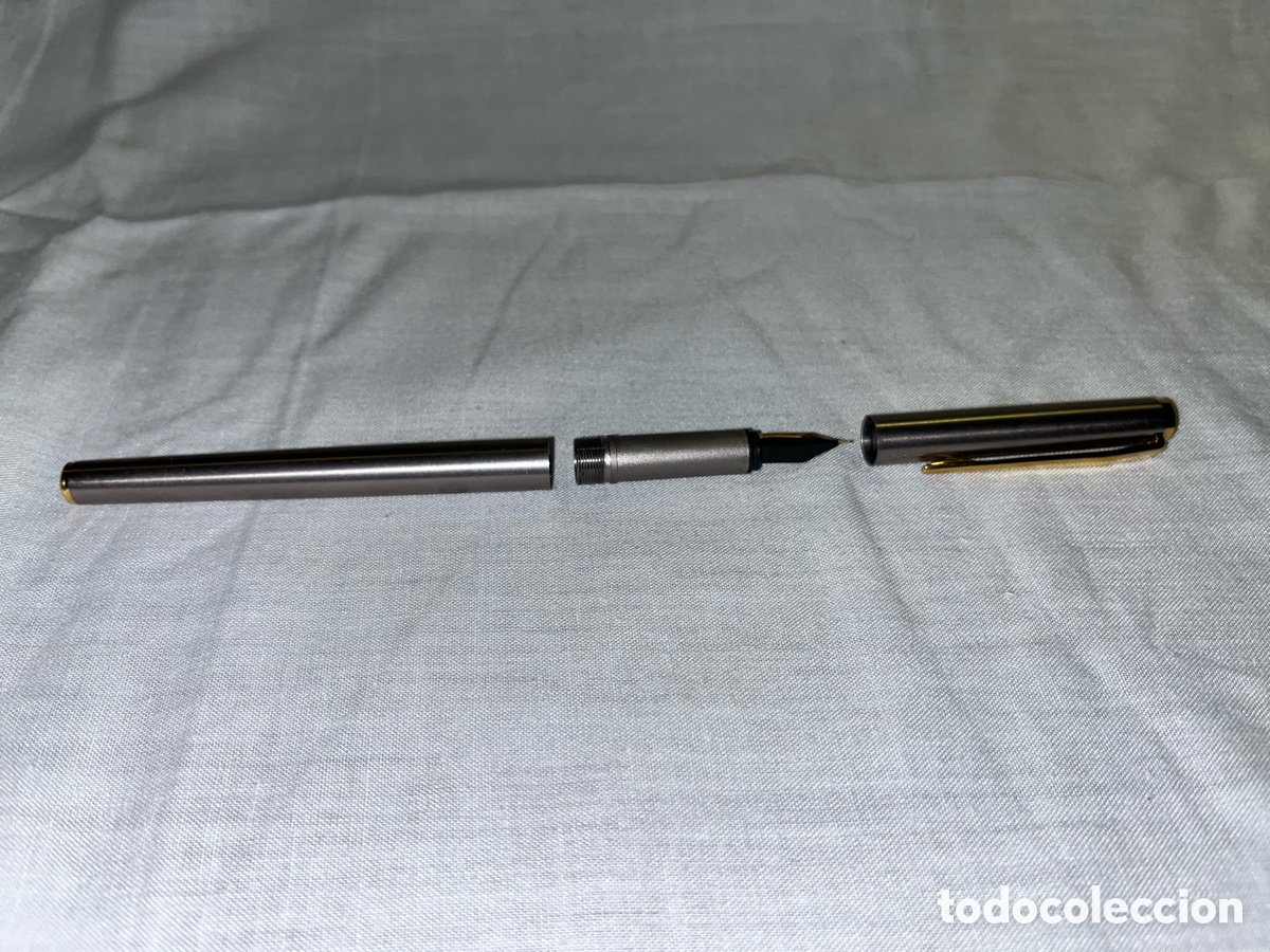 Plumas estilogr&aacute;ficas antiguas: Pluma Montblanc sin estuche - Foto 4