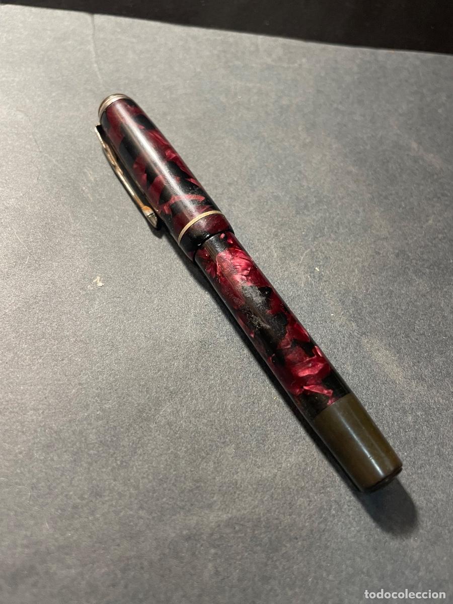 Plumas estilogr&aacute;ficas antiguas: ANTIGUA PLUMA ESTILOGRAFICA - CZECHLOVAKIA - PLUMIN CIRCA POINT - 12,4 CM. ESTADO EL QUE SE VE EN